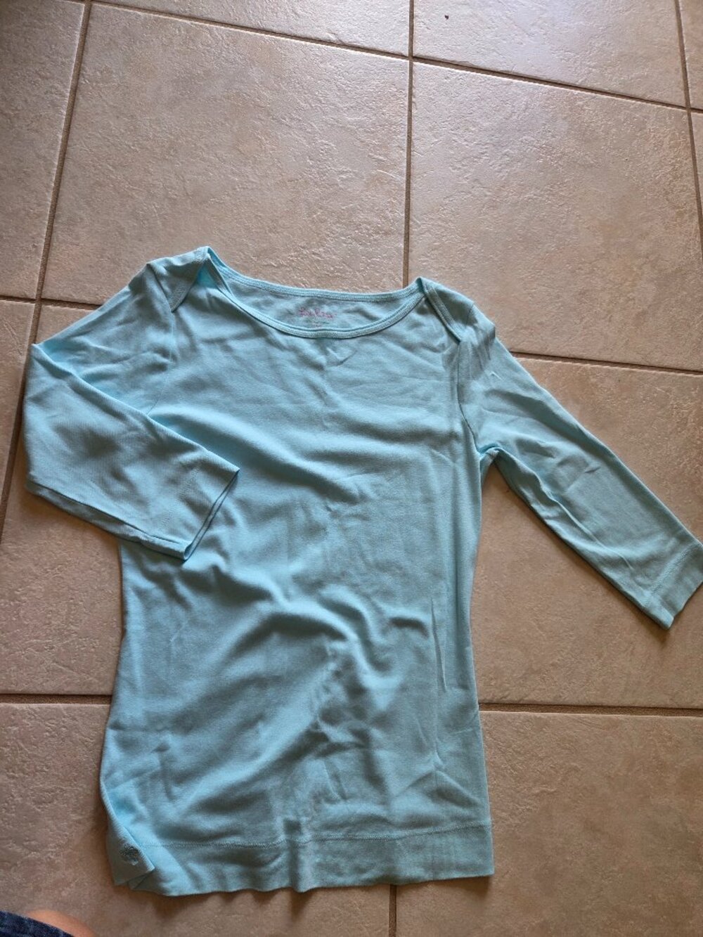 Lilly Pulitzer 3/4 length sleeves top